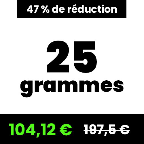 25 grammes