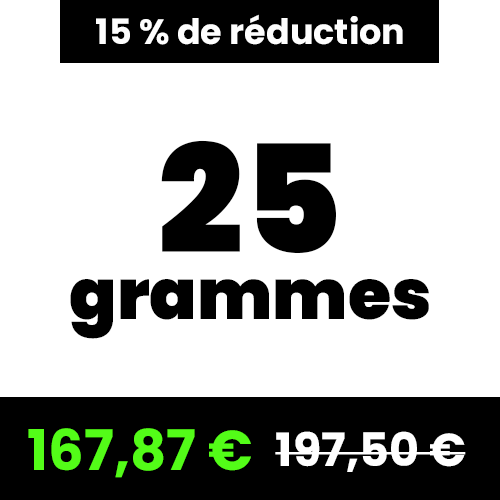 25 grammes