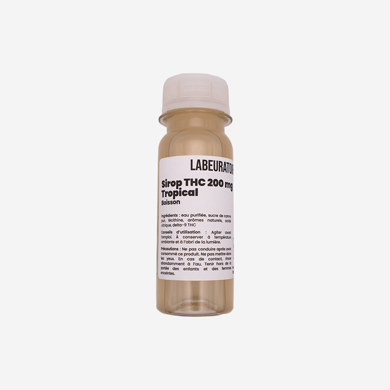 Sirop THC 200 mg Tropical