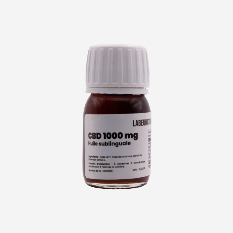 Huile CBD 1000 mg